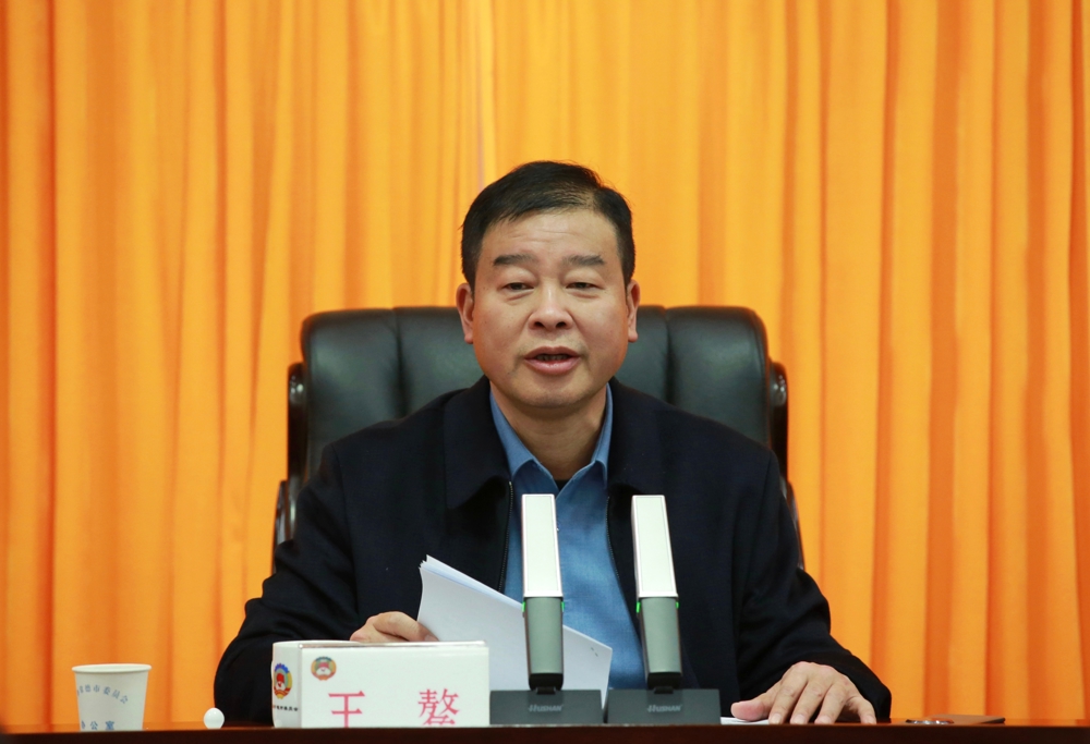 王鳌出席会议并讲话