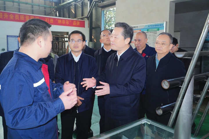 省政协副主席虢正贵来常德调研