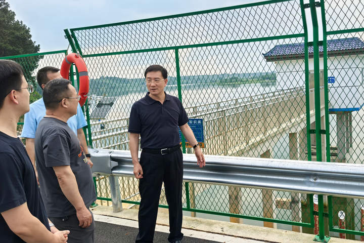 朱金平赴鼎城区督导防汛工作