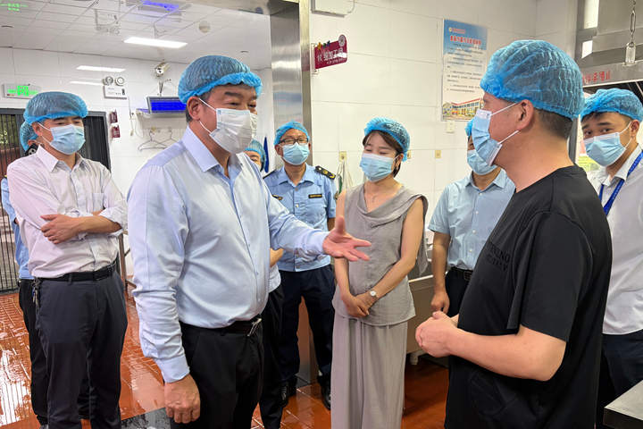 王鳌赴澧县督导调研食品安全“两个责任”机制落实情况